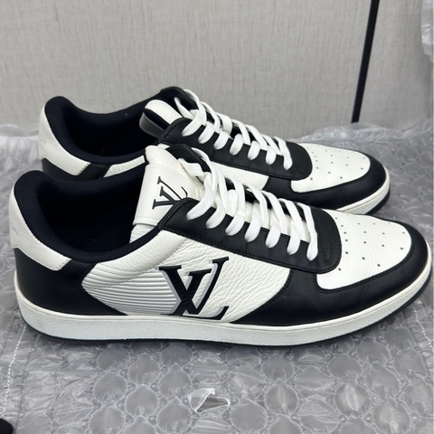 LV/LOUIS VUITTON Rivoli 皮革 系帶 8碼