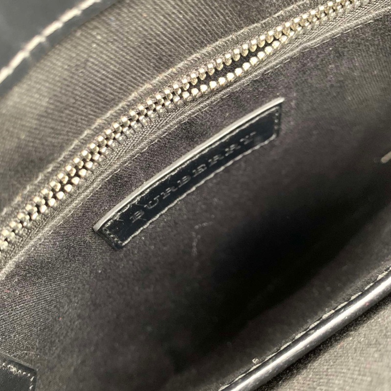 BURBERRY 巴寶莉藍色經典格紋單肩包 尺寸:26 2 28-5