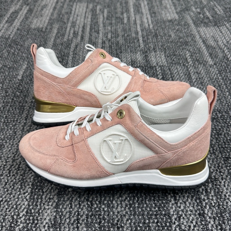 Louis Vuitton路易威登Run away白粉徽標休閒鞋 40碼 成色99新-3