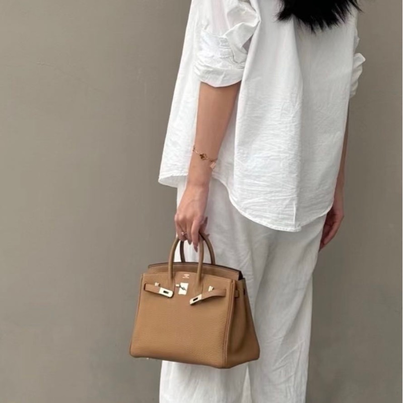 Hermes 爱马仕 Birkin25 4B饼干色-2