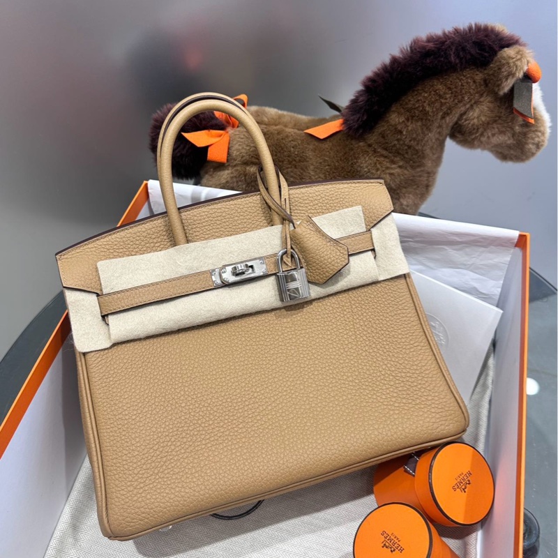 Hermes 爱马仕 Birkin25 4B饼干色-4