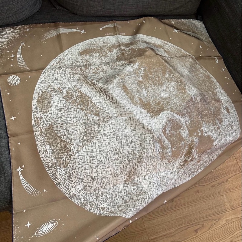 Hermes爱马仕 月光飞马丝巾-4