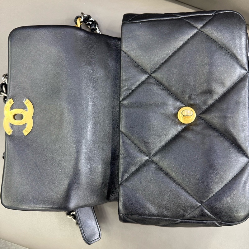 香奈兒/Chanel 單肩斜挎包 小號 羊皮 24.5×9×17-4