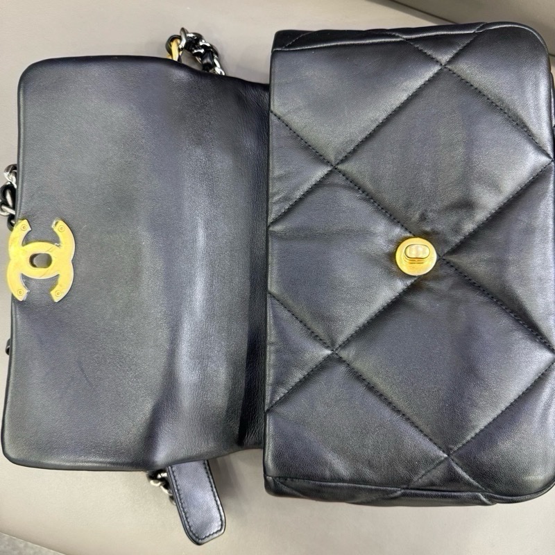 香奈兒/Chanel 單肩斜挎包 小號 羊皮 24.5×9×17-8