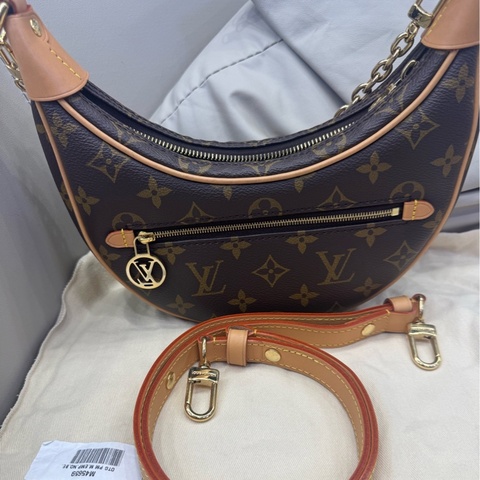 路易威登 Louis Vuitton Loop Monogram 塗層帆布 23 x 13 x 6