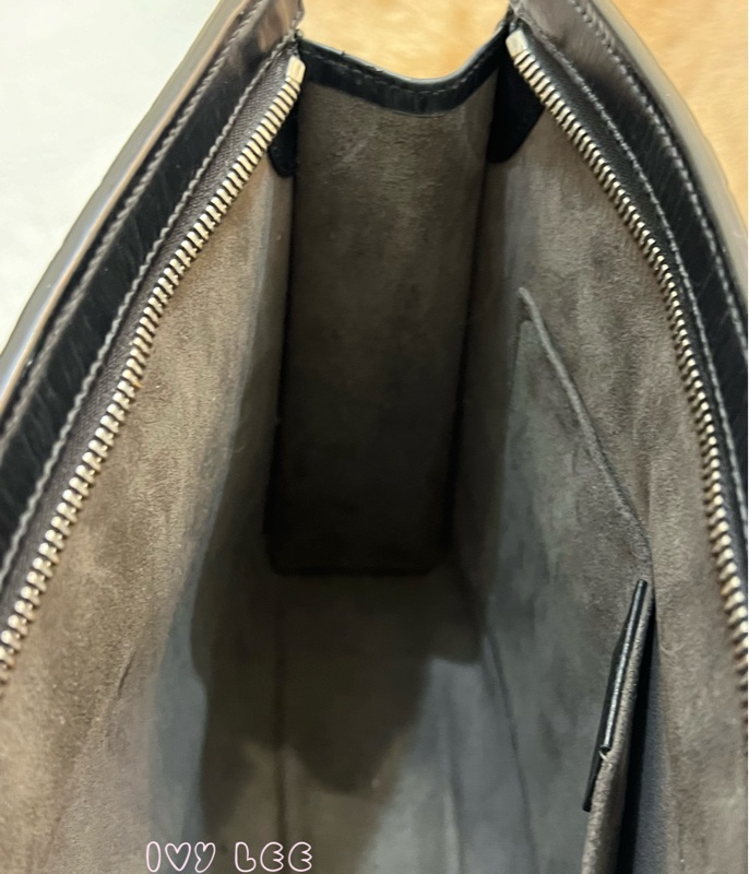 GUCCI 475316 黑色壓紋皮 綠紅綠 手拿包 正品 二手精品-5