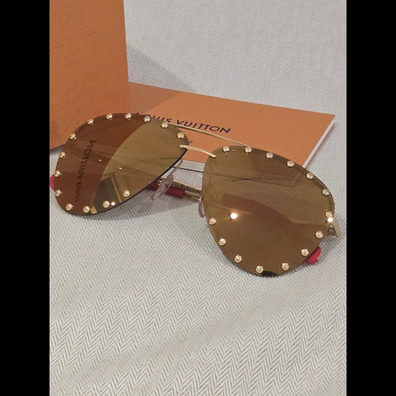 LV Louis Vuitton 路易威登 The Party Aviator 太陽眼 墨鏡 孫芸芸同款-6