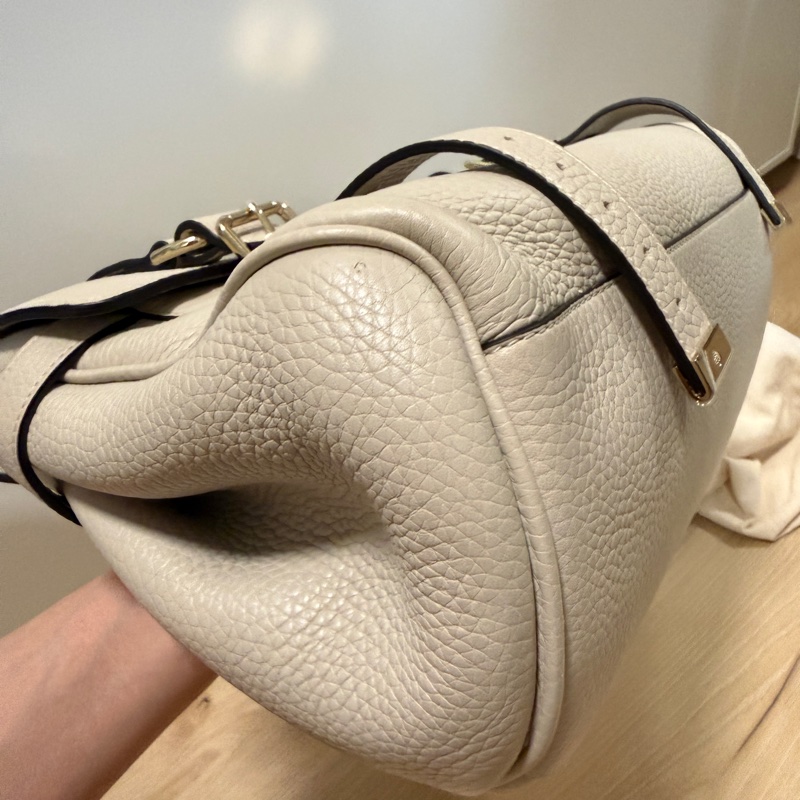 （全新） Mulberry Alexa 中款 超好看的粉筆白 米灰白-12