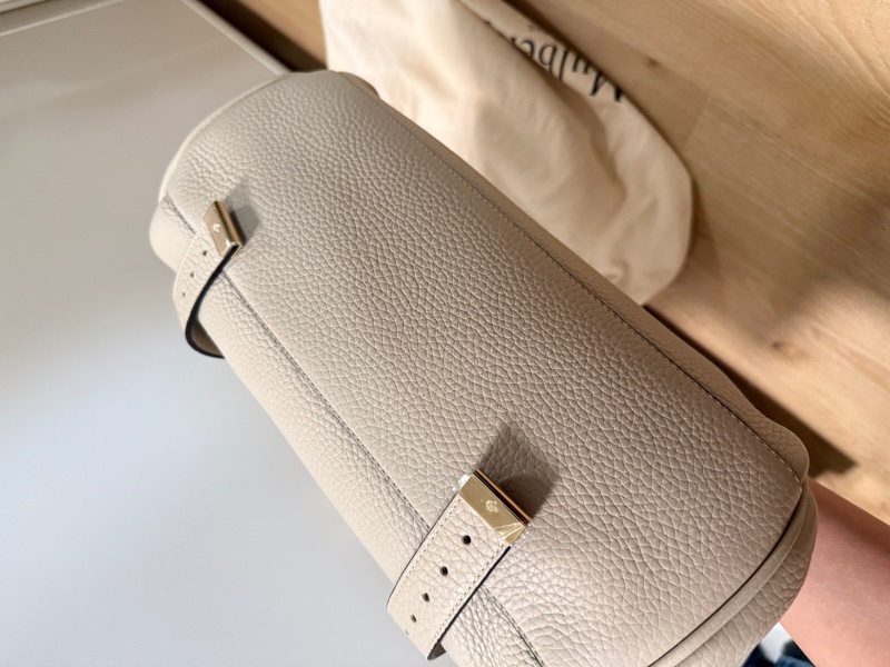 （全新） Mulberry Alexa 中款 超好看的粉筆白 米灰白-14