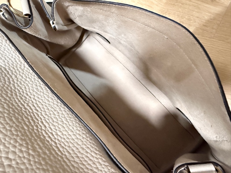 （全新） Mulberry Alexa 中款 超好看的粉筆白 米灰白-17