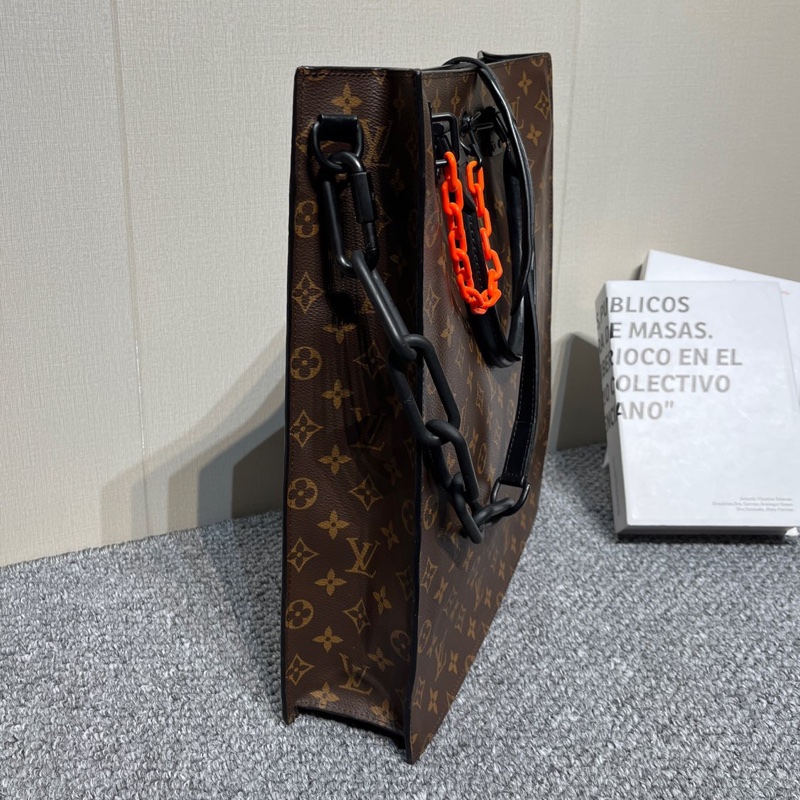 LV 路易威登 Petit Sac Plat 經典老花郵差包單肩斜挎手提包 男款-2