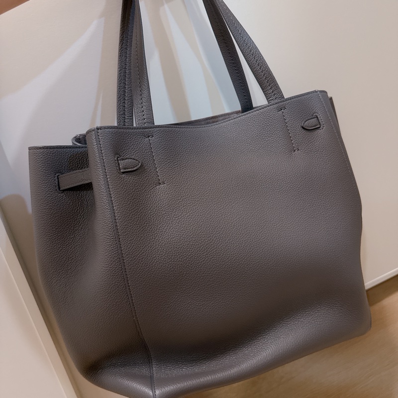 全新Celine CABAS PHANTOM 經典灰色托特包 通勤包-2