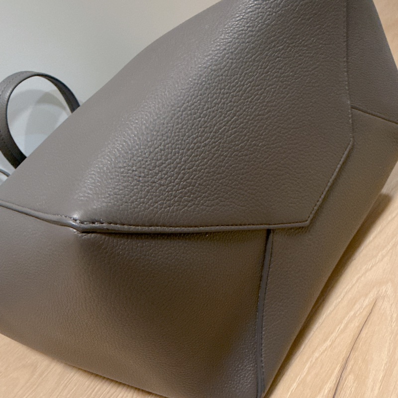 全新Celine CABAS PHANTOM 經典灰色托特包 通勤包-15