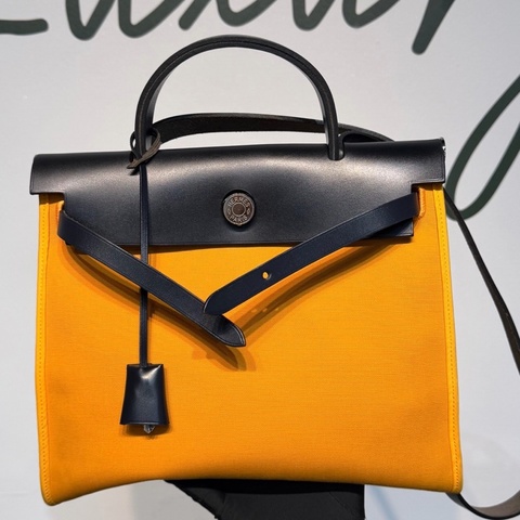 HERMES 🐎愛馬仕 Herbag 31 手提單肩斜挎托特包 愛馬仕橙 A刻 極品成色