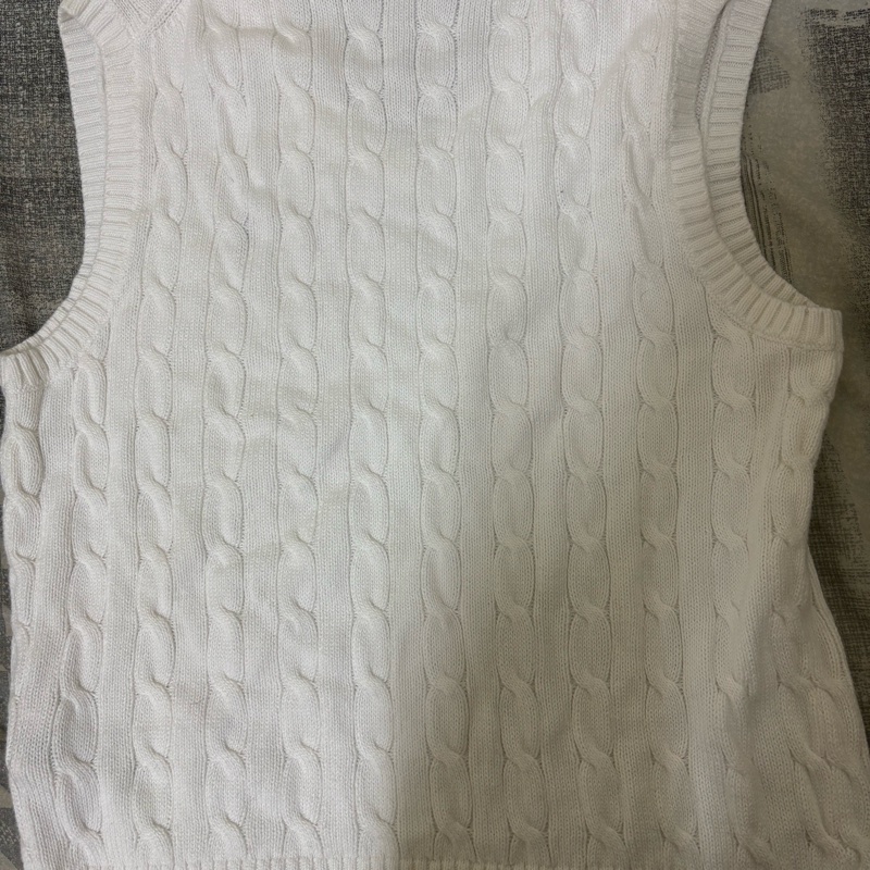 Polo Ralph Lauren 麻花針織純棉毛衣背心-7