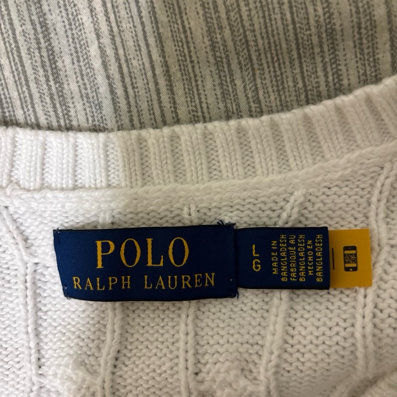 Polo Ralph Lauren 麻花針織純棉毛衣背心-8
