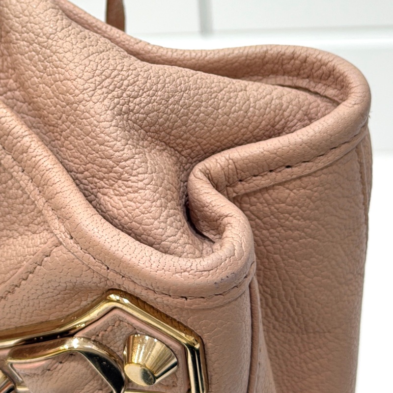 BALENCIAGA 巴黎世家 mini City 粉膚 裸粉 機車包 斜背包 肩背包 側背包 手提包-30
