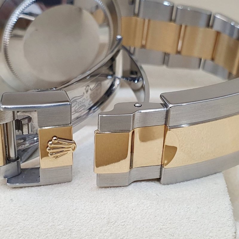 【大眾名錶】 Rolex 勞力士 116613LB Submariner潛航者 半金藍水鬼 2017 大眾名錶B1334-6