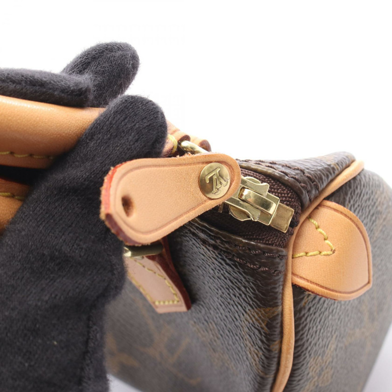 路易威登迷你 Speedy 手提包 M41534 Monogram 帆布皮革棕色二手 LV-8