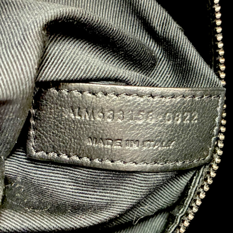 黑色 牛皮 NIKI 肩背包【SAINT LAURENT YSL 聖羅蘭】 633158-5