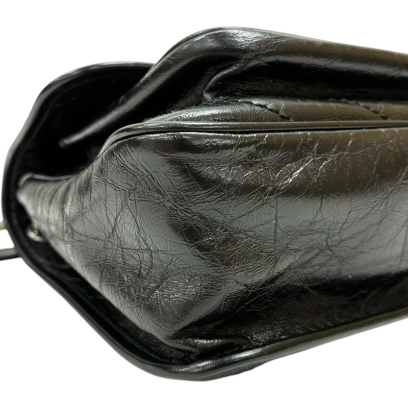 黑色 牛皮 NIKI 肩背包【SAINT LAURENT YSL 聖羅蘭】 633158-8