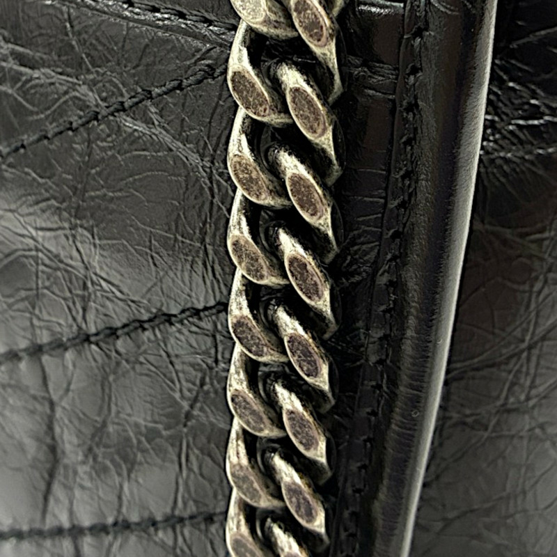 黑色 牛皮 NIKI 肩背包【SAINT LAURENT YSL 聖羅蘭】 633158-9