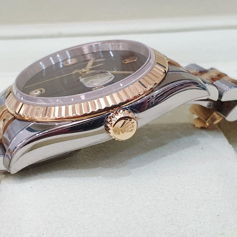 【大眾名錶】ROLEX勞力士 116233 Datejust 蠔式日誌 2009/04卡 市場罕見 寶石面 黑瑪瑙6.9鑽面盤 台灣保卡 大眾名錶B1335-5