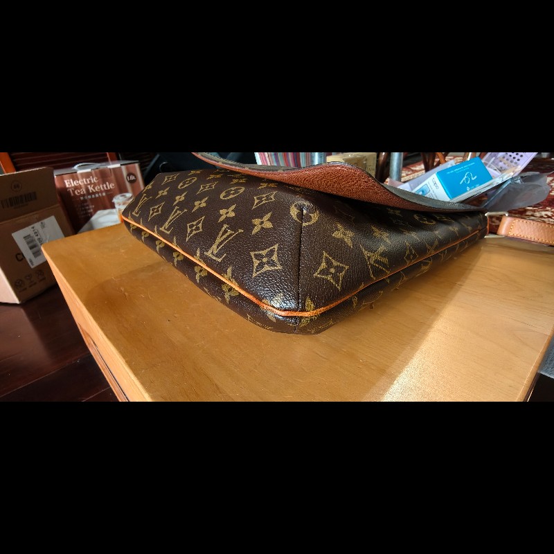 【Vintage經典】Louis Vuitton LV M51256 Monogram 經典老花大王菲包 / 翻蓋斜背包(Musette)-14
