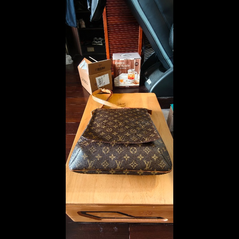 【Vintage經典】Louis Vuitton LV M51256 Monogram 經典老花大王菲包 / 翻蓋斜背包(Musette)-24
