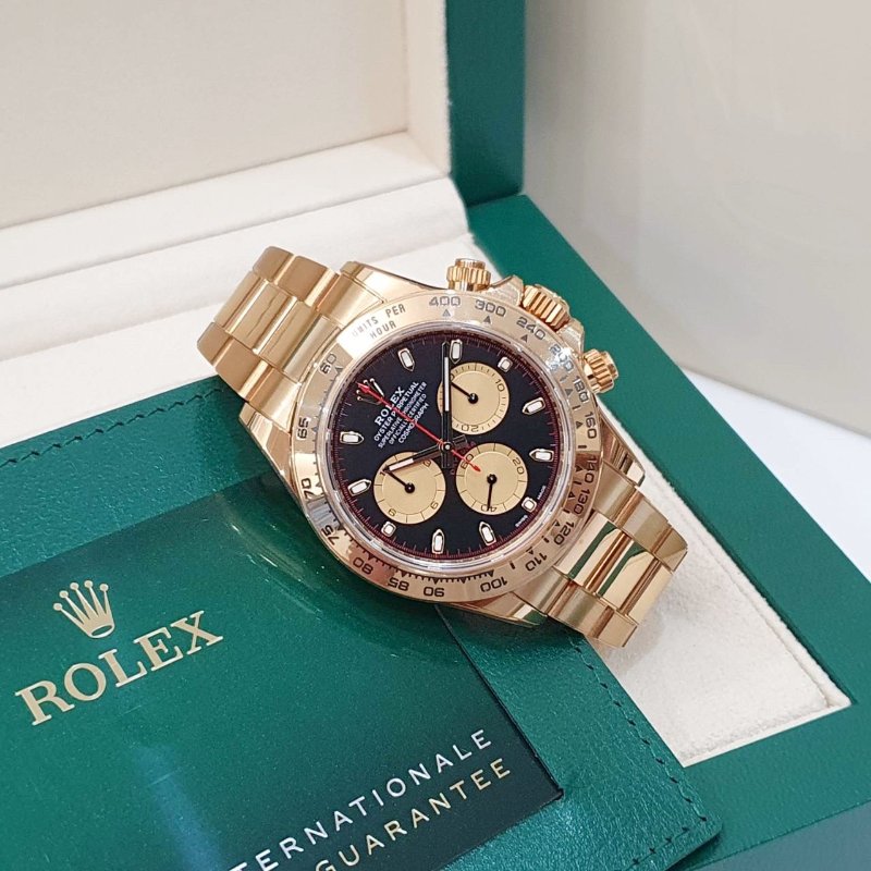 【大眾名錶】ROLEX勞力士116508 Daytona 2023/08全配 18K金 全金保羅 保羅紐曼面盤 絕版紅針 大眾名錶B1337-2