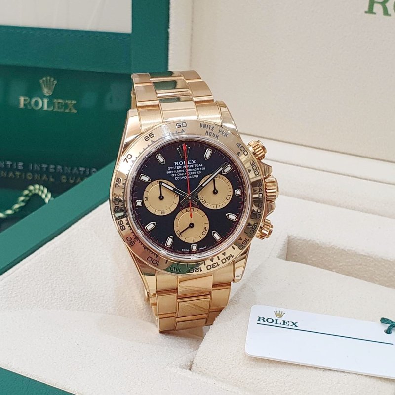 【大眾名錶】ROLEX勞力士116508 Daytona 2023/08全配 18K金 全金保羅 保羅紐曼面盤 絕版紅針 大眾名錶B1337-3