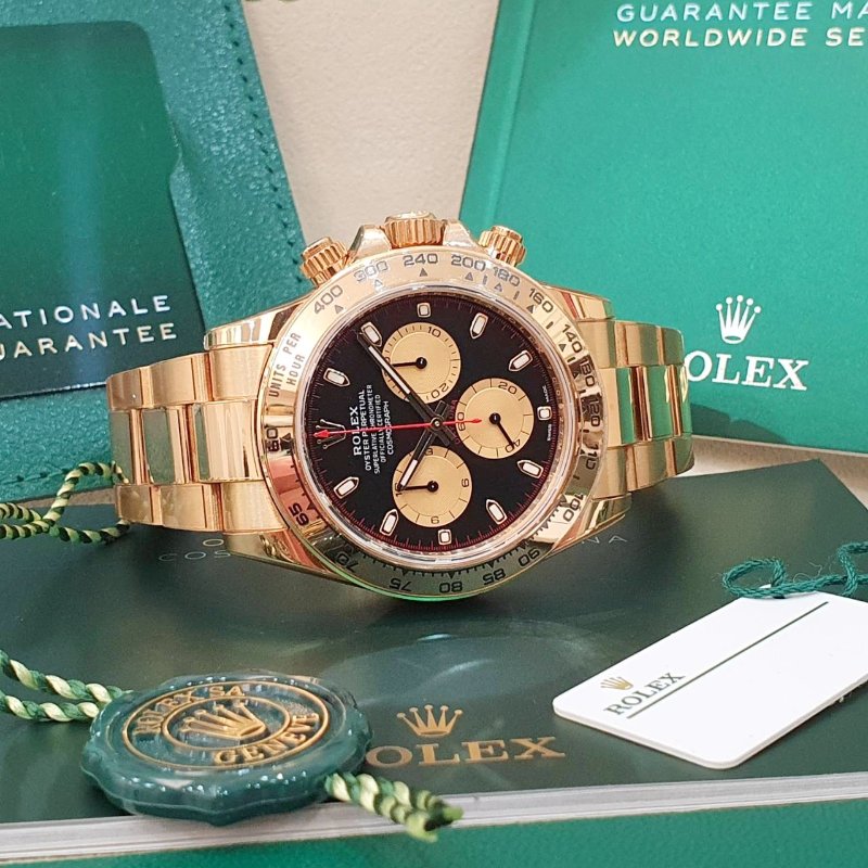【大眾名錶】ROLEX勞力士116508 Daytona 2023/08全配 18K金 全金保羅 保羅紐曼面盤 絕版紅針 大眾名錶B1337-4