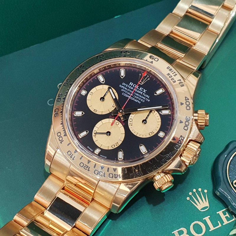 【大眾名錶】ROLEX勞力士116508 Daytona 2023/08全配 18K金 全金保羅 保羅紐曼面盤 絕版紅針 大眾名錶B1337-5