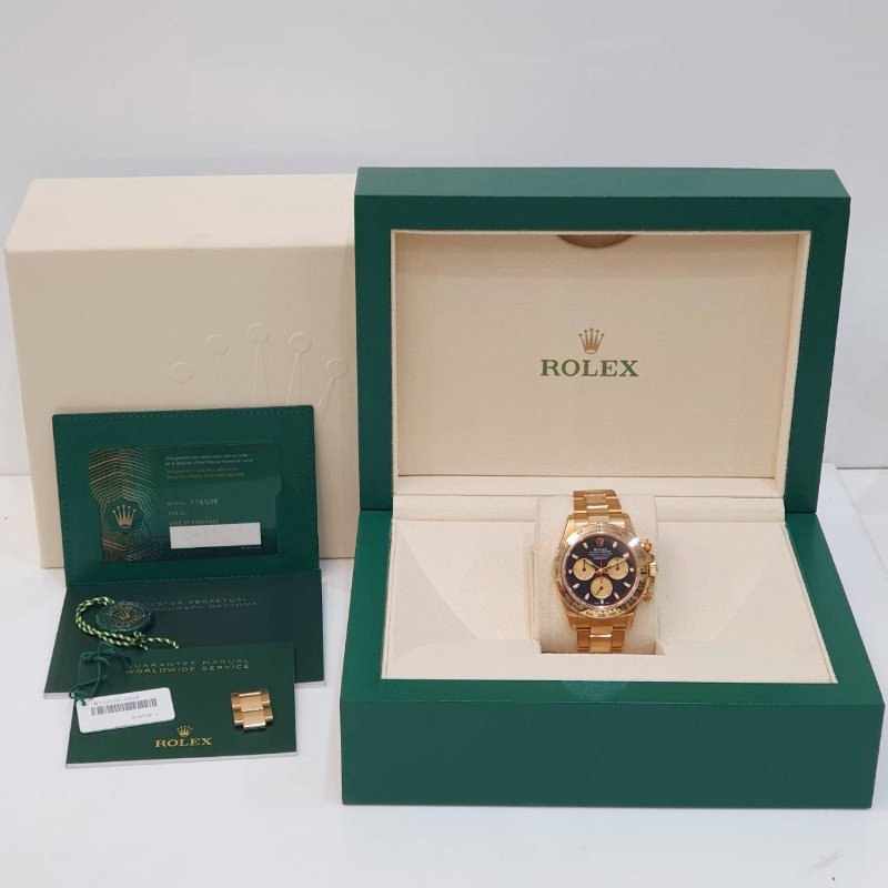 【大眾名錶】ROLEX勞力士116508 Daytona 2023/08全配 18K金 全金保羅 保羅紐曼面盤 絕版紅針 大眾名錶B1337-9