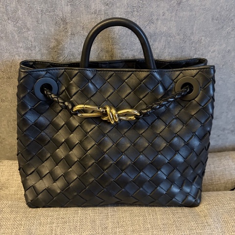 🖤✨【Bottega Veneta Andiamo Small｜黑金】✨