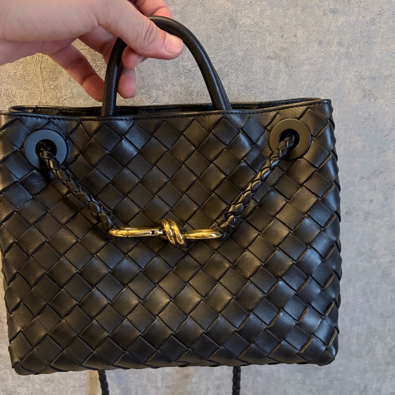 🖤✨【Bottega Veneta Andiamo Small|黑金】✨-3