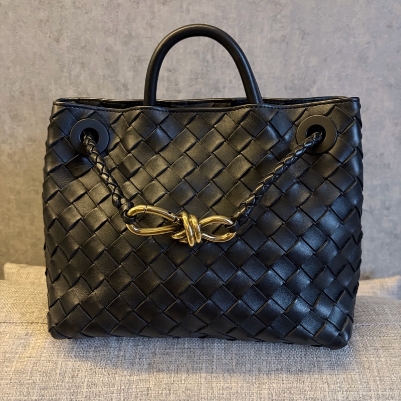 🖤✨【Bottega Veneta Andiamo Small|黑金】✨-4