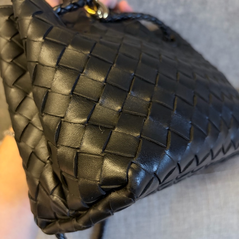 🖤✨【Bottega Veneta Andiamo Small|黑金】✨-11