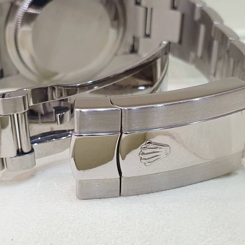 【大眾名錶】ROLEX勞力士 116244 Datejust 蠔式日誌 原廠鑽圈 銀色花朵數字面盤 大眾名錶B1339-6