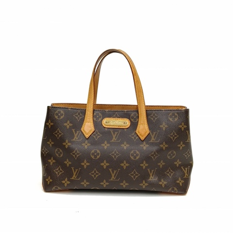 LOUIS VUITTON 老花PVC2010中古wilshire手提袋