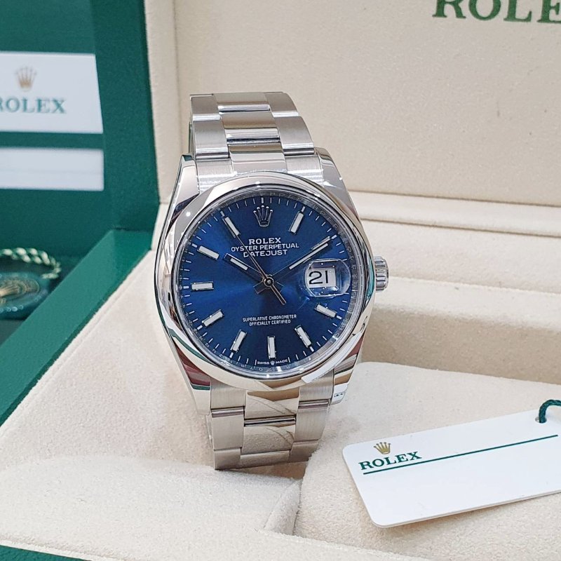 【大眾名錶】ROLEX勞力士 126200 Datejust DJ36 2019/09全配 藍色面盤 大眾名錶G304-1