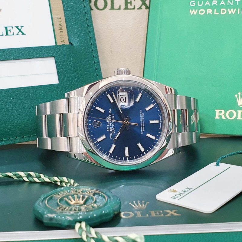 【大眾名錶】ROLEX勞力士 126200 Datejust DJ36 2019/09全配 藍色面盤 大眾名錶G304-2