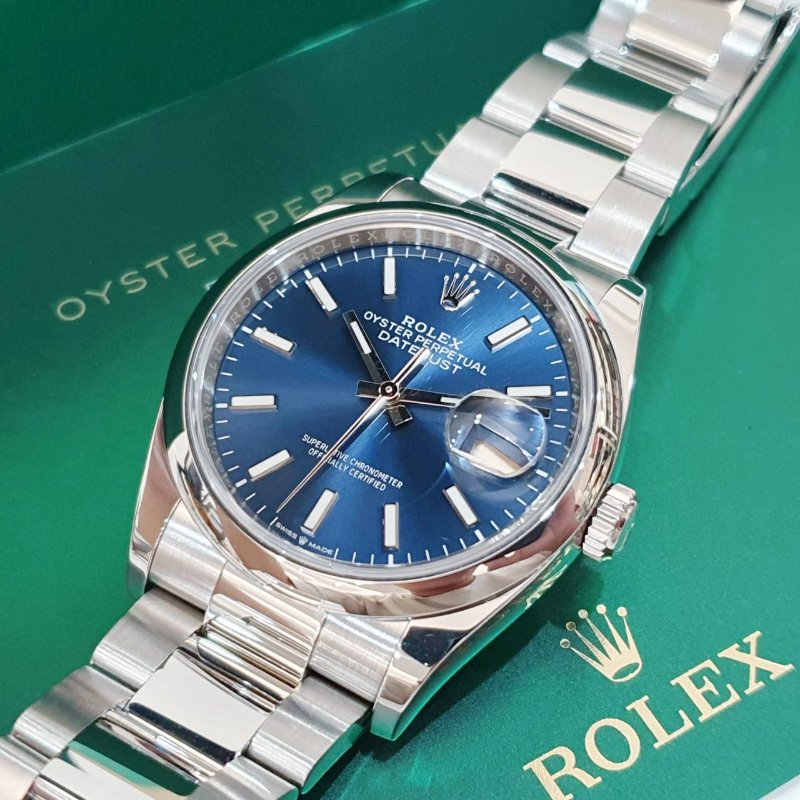 【大眾名錶】ROLEX勞力士 126200 Datejust DJ36 2019/09全配 藍色面盤 大眾名錶G304-8