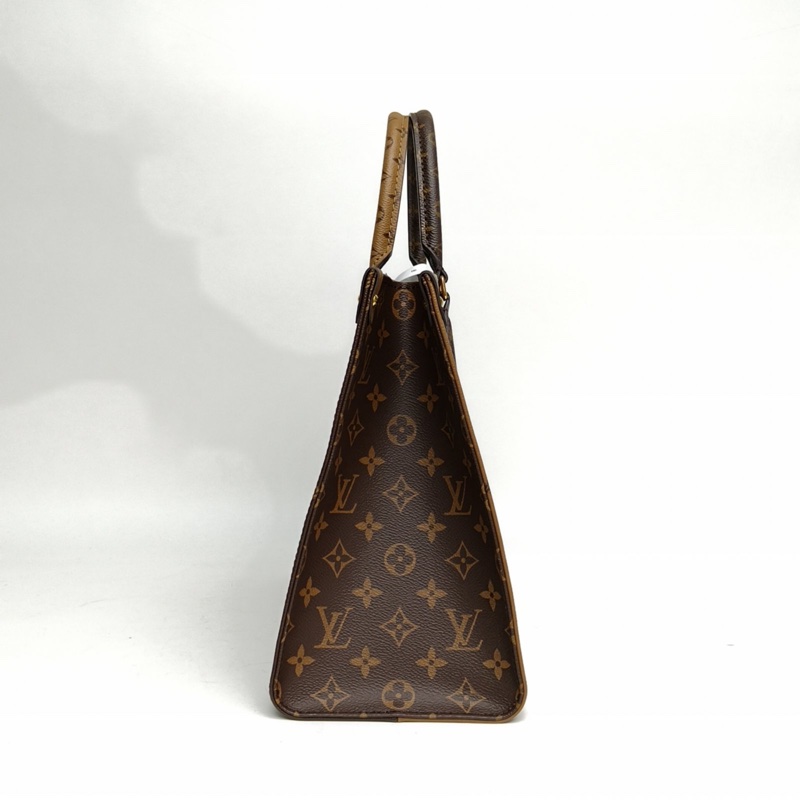LOUIS VUITTON Onthego中號35老花PVC晶片肩背包-1