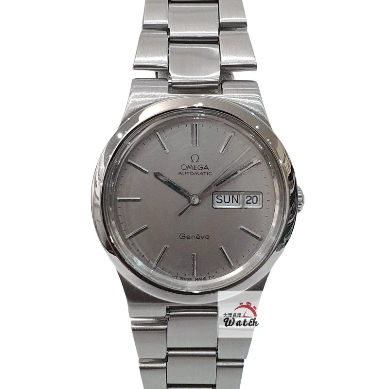 【大眾名錶】OMEGA歐米茄 166.0174 海馬系列 銀T柱面盤 錶徑36mm 1022自動上鍊 大眾名錶B1342-0