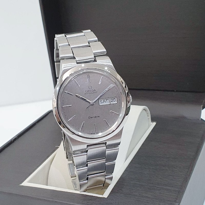 【大眾名錶】OMEGA歐米茄 166.0174 海馬系列 銀T柱面盤 錶徑36mm 1022自動上鍊 大眾名錶B1342-1