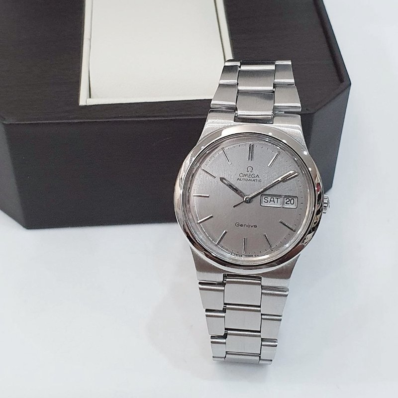 【大眾名錶】OMEGA歐米茄 166.0174 海馬系列 銀T柱面盤 錶徑36mm 1022自動上鍊 大眾名錶B1342-3