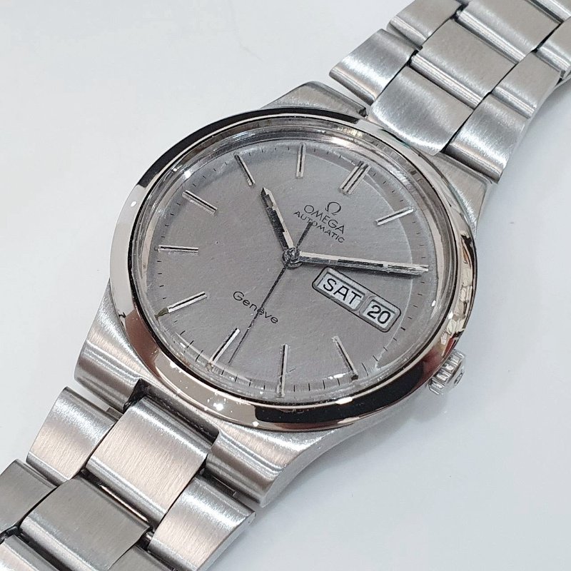 【大眾名錶】OMEGA歐米茄 166.0174 海馬系列 銀T柱面盤 錶徑36mm 1022自動上鍊 大眾名錶B1342-5