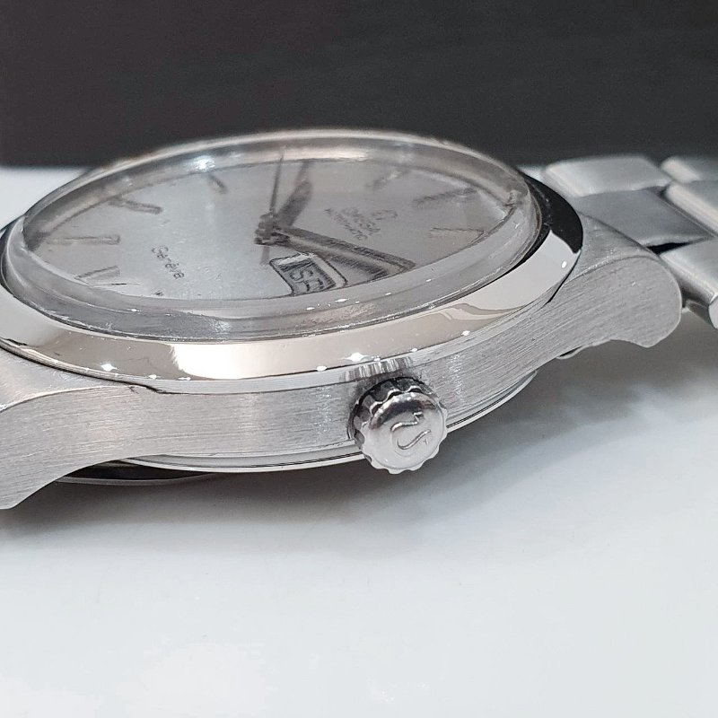 【大眾名錶】OMEGA歐米茄 166.0174 海馬系列 銀T柱面盤 錶徑36mm 1022自動上鍊 大眾名錶B1342-6
