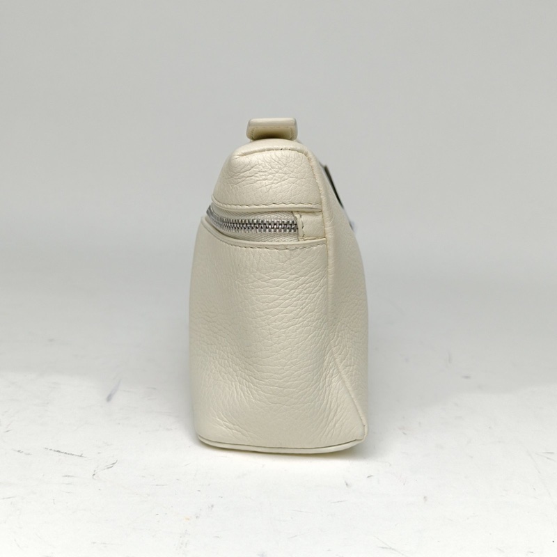 LORO PIANA ExtraPocketL手提包白色牛皮-1